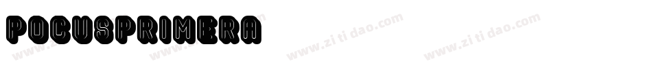 PocusPrimera字体转换