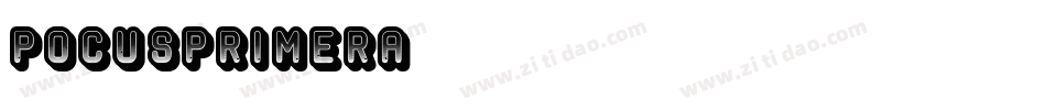 PocusPrimera字体转换