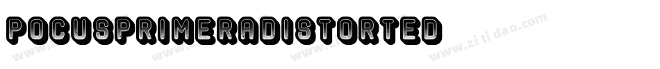 PocusPrimeraDistorted字体转换