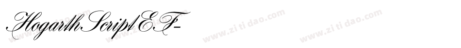 HogarthScriptEF字体转换