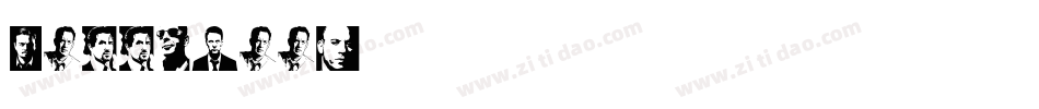 Hollywood字体转换