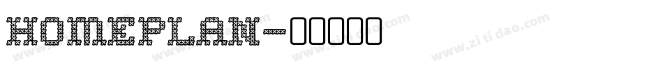 HOMEPLAN字体转换