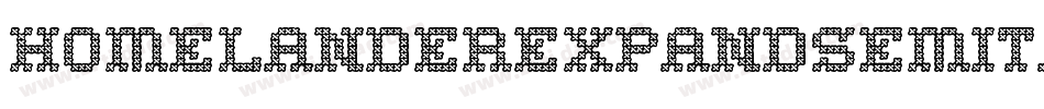 homelanderexpandsemital字体转换