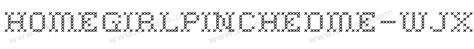 Homegirlpinchedme-wjXZ字体转换