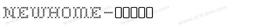 NewHome字体转换