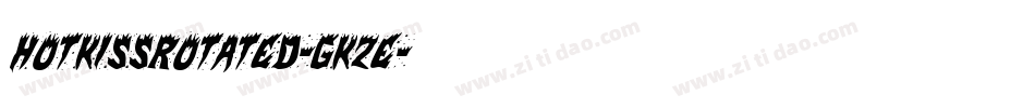 HotKissRotated-gKzE字体转换