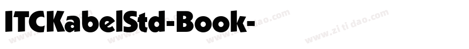 ITCKabelStd-Book字体转换