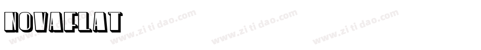 NovaFlat字体转换