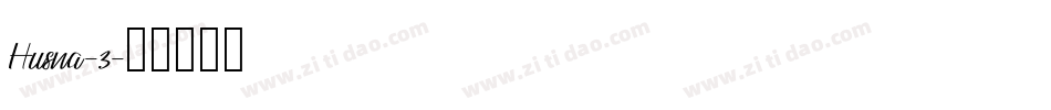 Husna-3字体转换
