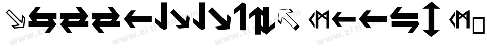 HussarPrintB-Kaz7字体转换