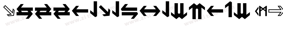 HussarPrzerywany-XRy9字体转换