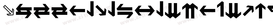 HussarPrzerywanyOblique-gXA1字体转换