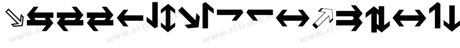 HussarSimpleExtendedGhostOppositeobliqueThree-Ya8q字体转换