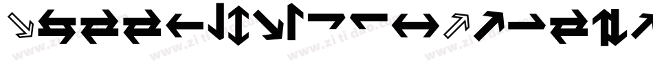 HussarSimpleGhostOppositeobliqueThree-l7WV字体转换