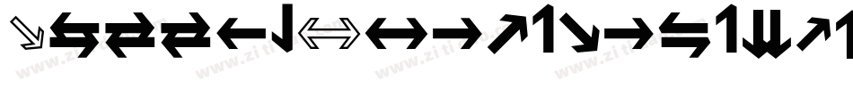 HussarTechnicznyOblique-XeLa字体转换