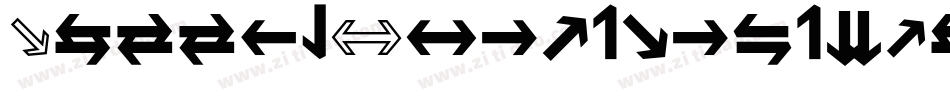 HussarTechnicznyOutline-g535字体转换