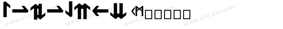 motorway字体转换