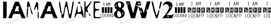 IAmAwake-8Wv2字体转换