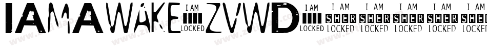IAmAwake-zvwD字体转换