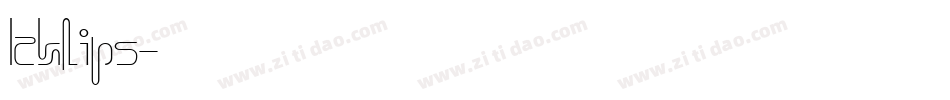 Icklips字体转换