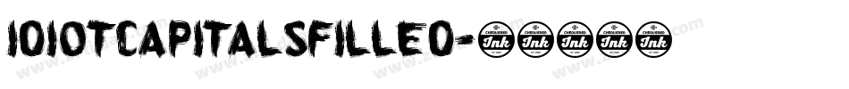 IdiotCapitalsFilled字体转换