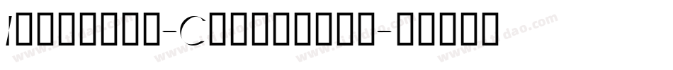 Illusion-Condensed字体转换