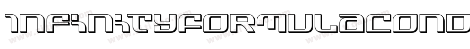InfinityFormulaCondensItal-D2pW字体转换