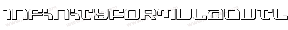 InfinityFormulaOutline-6Vvg字体转换