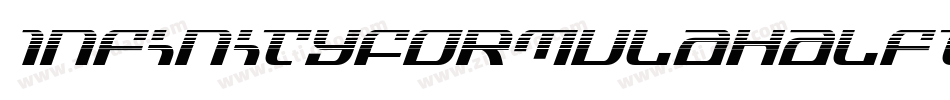 InfinityFormulaHalftoneItal-jKdR字体转换