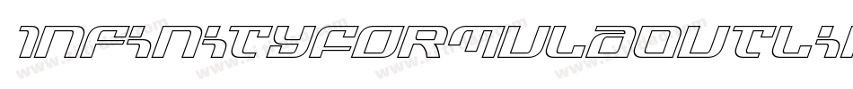 InfinityFormulaOutlineItal-yWAm字体转换