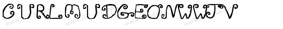 Curlmudgeon-WWJv字体转换