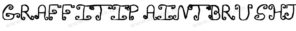 Graffitipaintbrush-21Jv字体转换