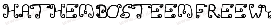 HathemBosteemFree-WyJJv字体转换