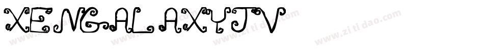 XenGalaxy-28jv字体转换