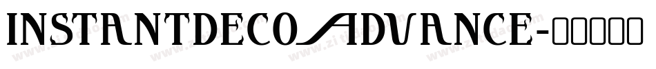 InstantDecoAdvance字体转换
