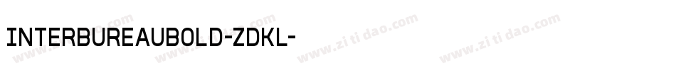 InterBureauBold-ZDKl字体转换 InterBureauBold-ZDKl字体转换