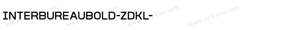 InterBureauBold-ZDKl字体转换 InterBureauBold-ZDKl字体转换