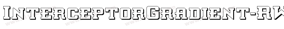 InterceptorGradient-RWO6字体转换