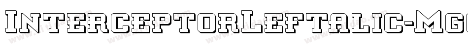 InterceptorLeftalic-Mg0n字体转换
