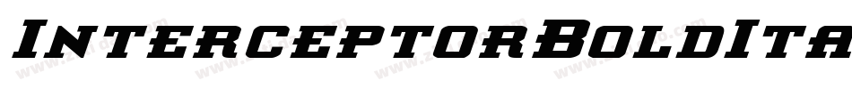 InterceptorBoldItalic-jKX0字体转换 InterceptorBoldItalic-jKX0字体转换