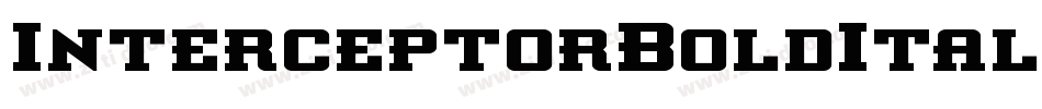 InterceptorBoldItalic-jKX0字体转换 InterceptorBoldItalic-jKX0字体转换