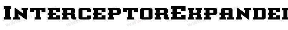 InterceptorExpandedItalic-1xOB字体转换 InterceptorExpandedItalic-1xOB字体转换