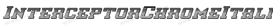InterceptorChromeItalic-5qpV字体转换