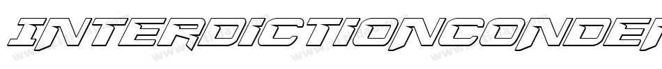 InterdictionCondensed-8J3z字体转换