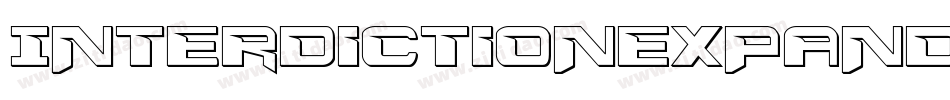 InterdictionExpanded-roRA字体转换