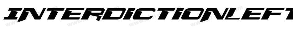InterdictionLeftalic-2xeK字体转换 InterdictionLeftalic-2xeK字体转换