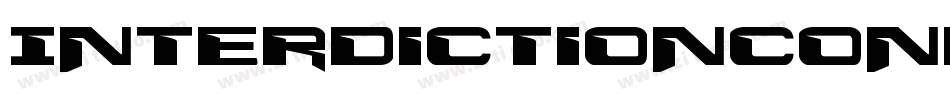 InterdictionCondensed-8J3z字体转换