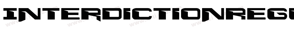 InterdictionRegular-130Z字体转换