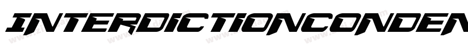 InterdictionCondensed-8J3z字体转换