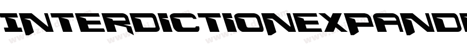 InterdictionExpanded-roRA字体转换